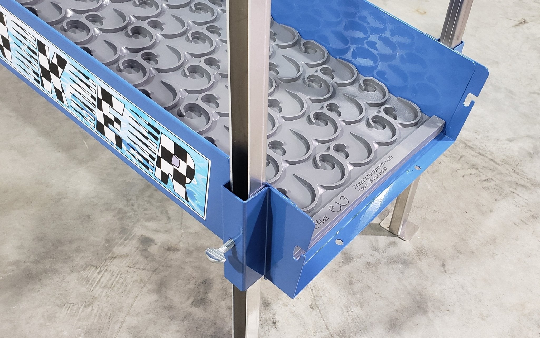 12" Speed Banker Unclassified Power Sluice with Dream Mat | Gold Mining Equipment