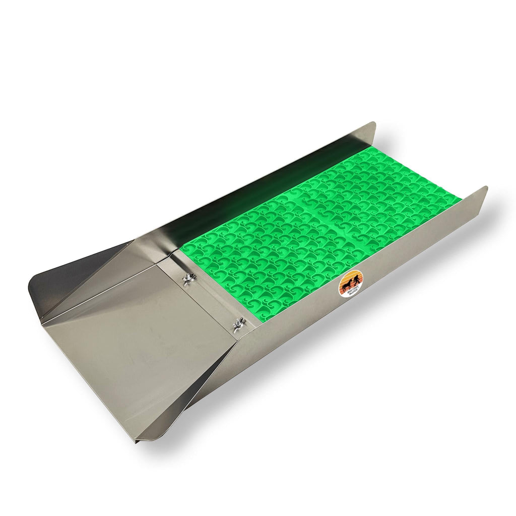 12X35 Sluice Box with Dream Mat | Gold Prospecting Equipment