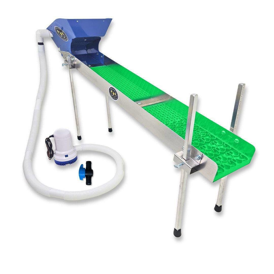 6X42 Highbanker Sluice Box with Double Dream Mat | Gold Mining Equipment