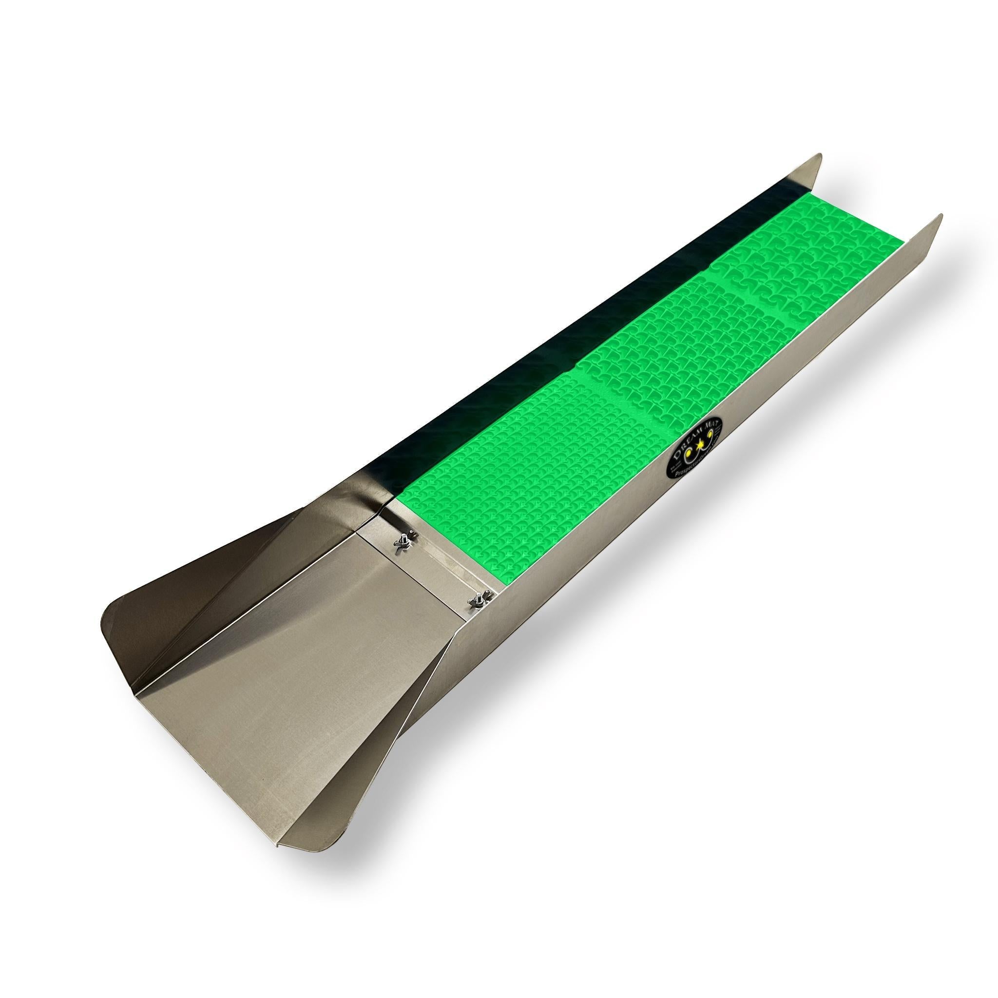 8X47 Sluice Box with Dream Mat | Gold Prospecting Equipment
