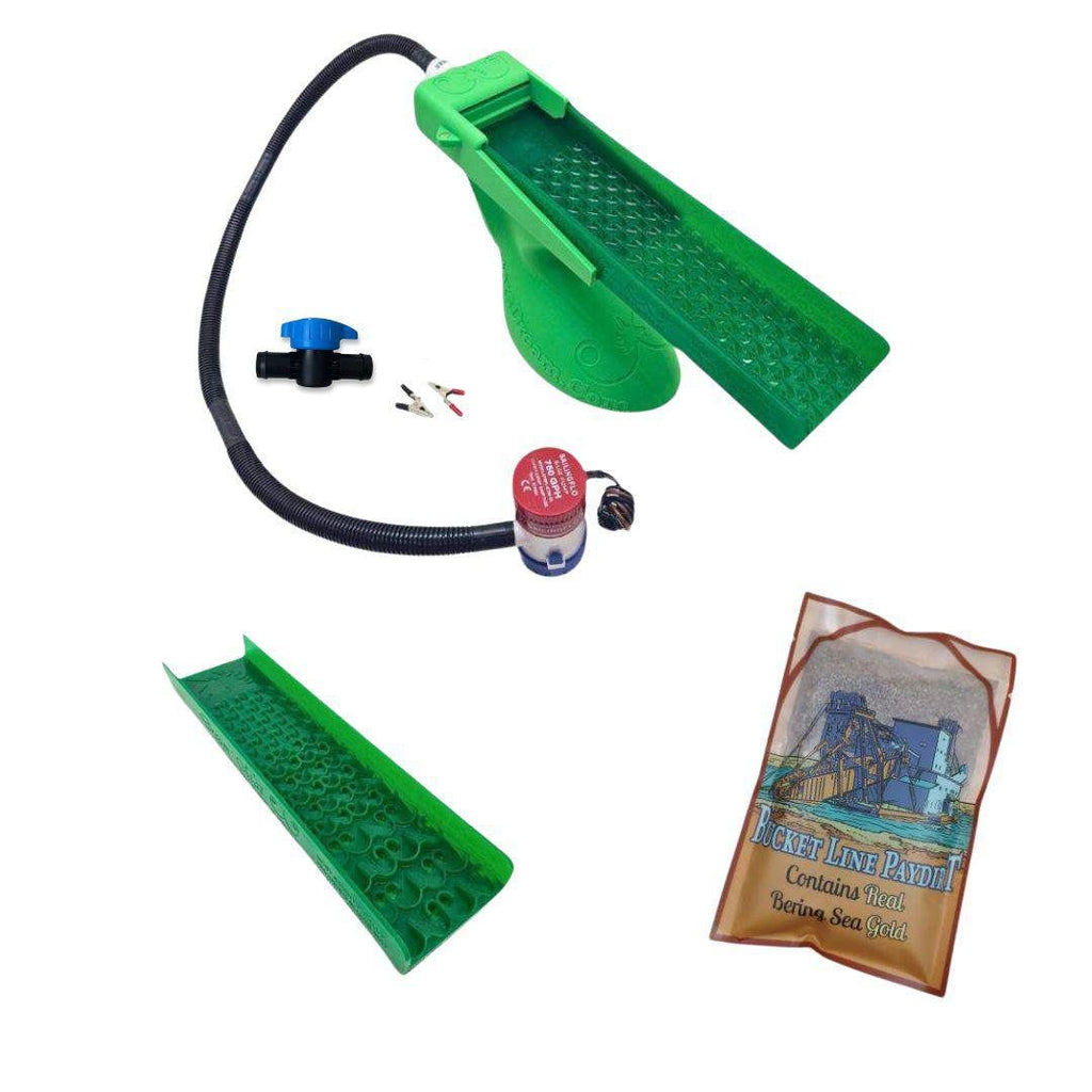Value Bering Sea Paydirt Bundle - The Boss Clean Up Sluice Kit - Combo + Micro