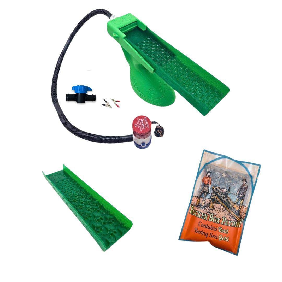 Value Bering Sea Paydirt Bundle - The Boss Clean Up Sluice Kit - Combo + Micro